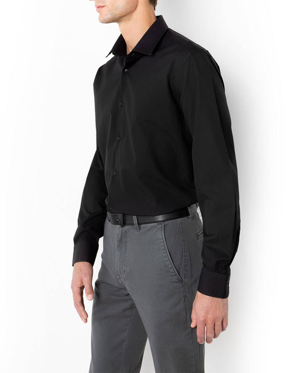 THE BOSTONIANS CAMASA POPLIN CUSTOM FIT Plain POPLIN Classic Custom Fit