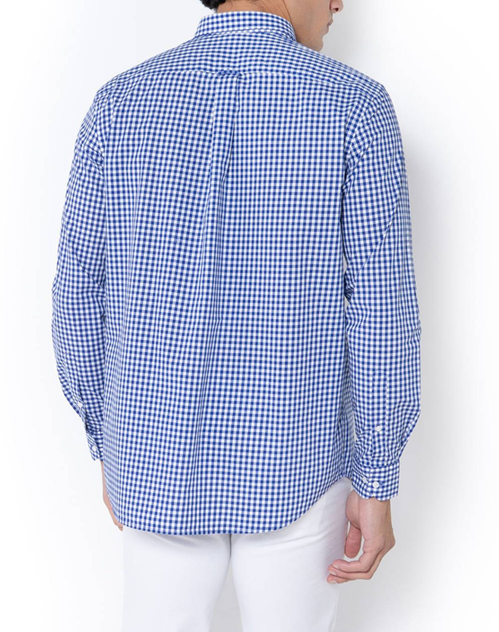 THE BOSTONIANS CAMASA MAVERICK REGULAR FIT MedCheck POPLIN Button-down Regular fit