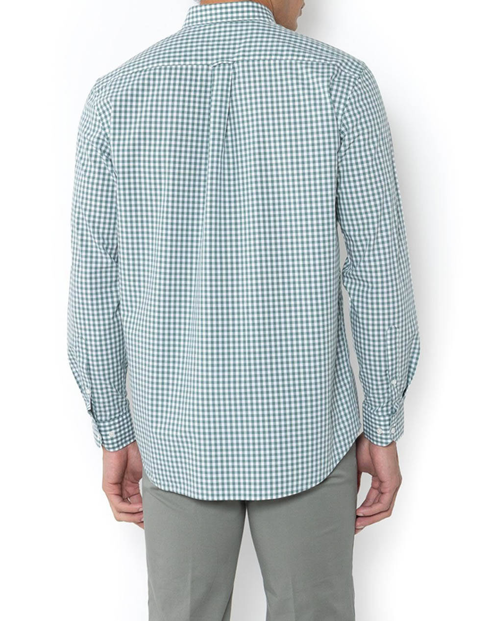 THE BOSTONIANS CAMASA MAVERICK REGULAR FIT MedCheck POPLIN Button-down Regular fit