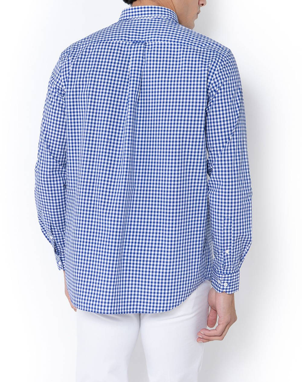 THE BOSTONIANS CAMASA MAVERICK REGULAR FIT MedCheck POPLIN Button-down Regular fit