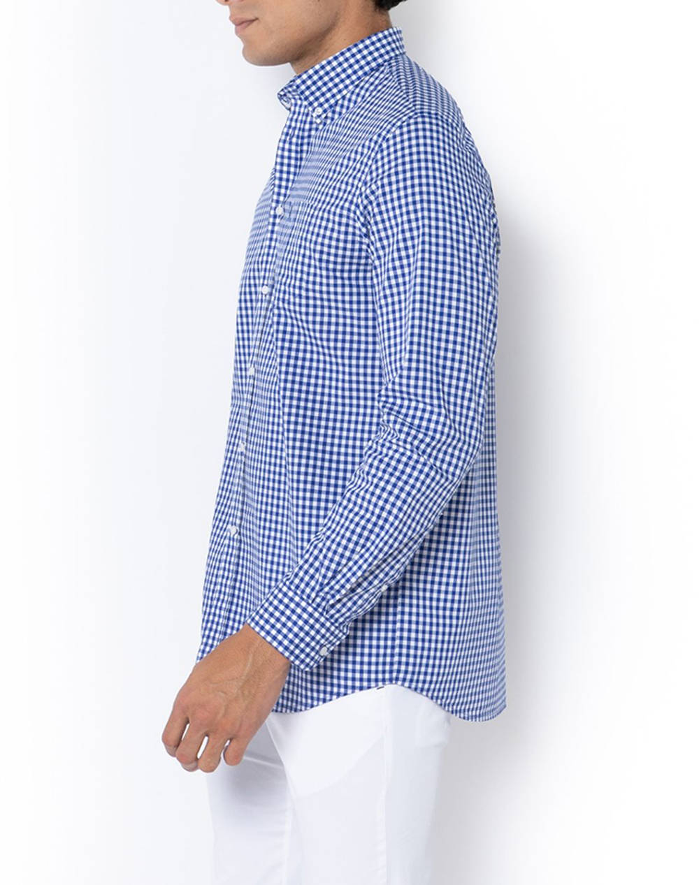 THE BOSTONIANS CAMASA MAVERICK REGULAR FIT MedCheck POPLIN Button-down Regular fit