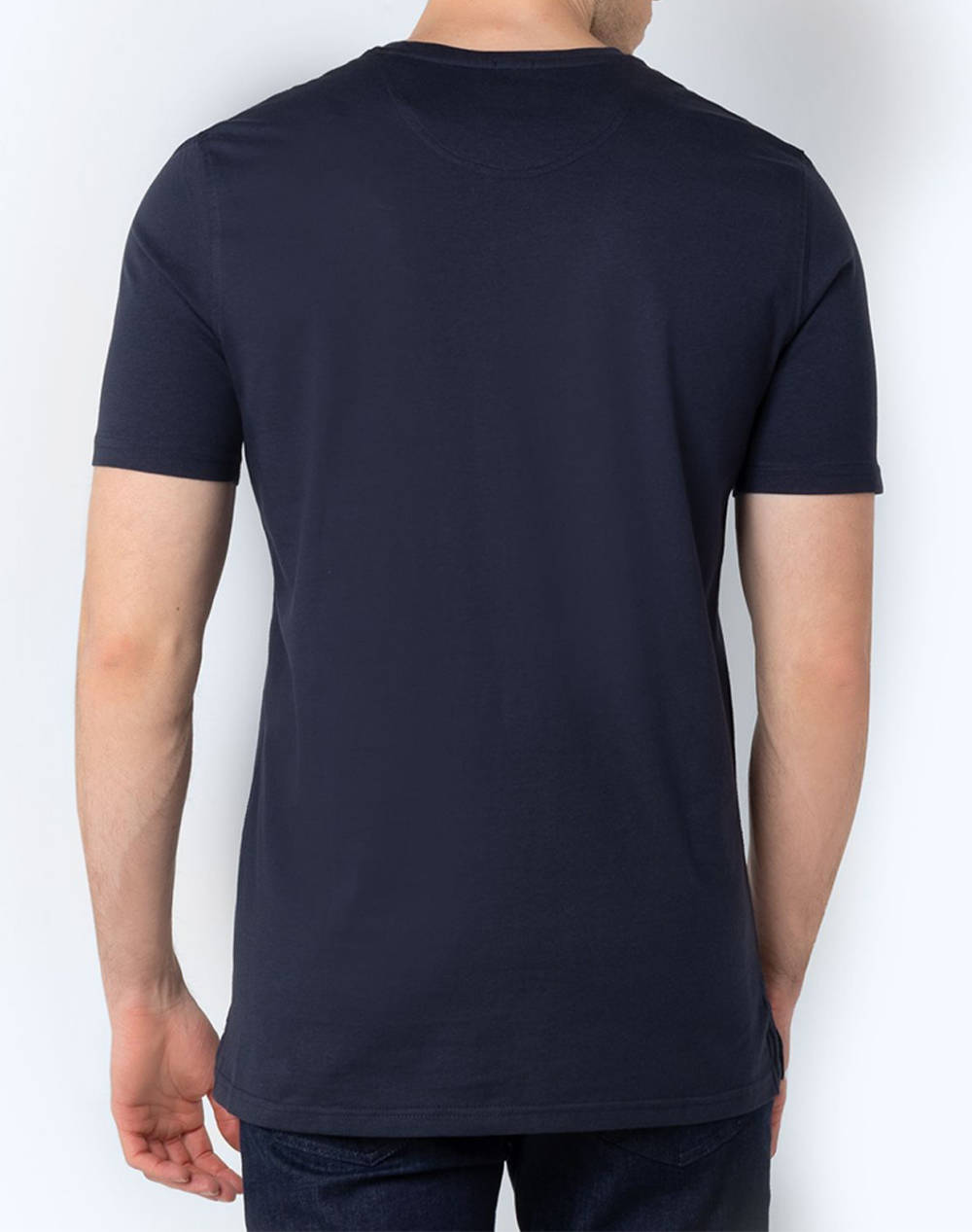 THE BOSTONIANS BLUZA T-SHIRT TWO-TONE LOGO REGULAR