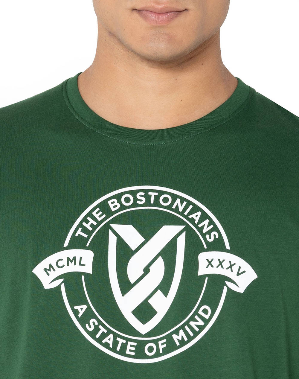 THE BOSTONIANS BLUZA T-SHIRT ALL HAIL LOGO REGULAR