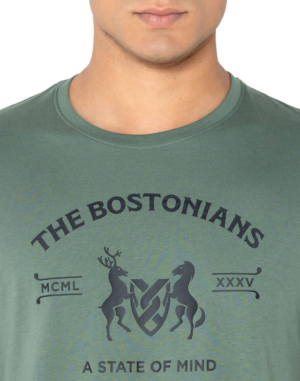 THE BOSTONIANS BLUZA T-SHIRT THE BOSTONIANS LOGO
