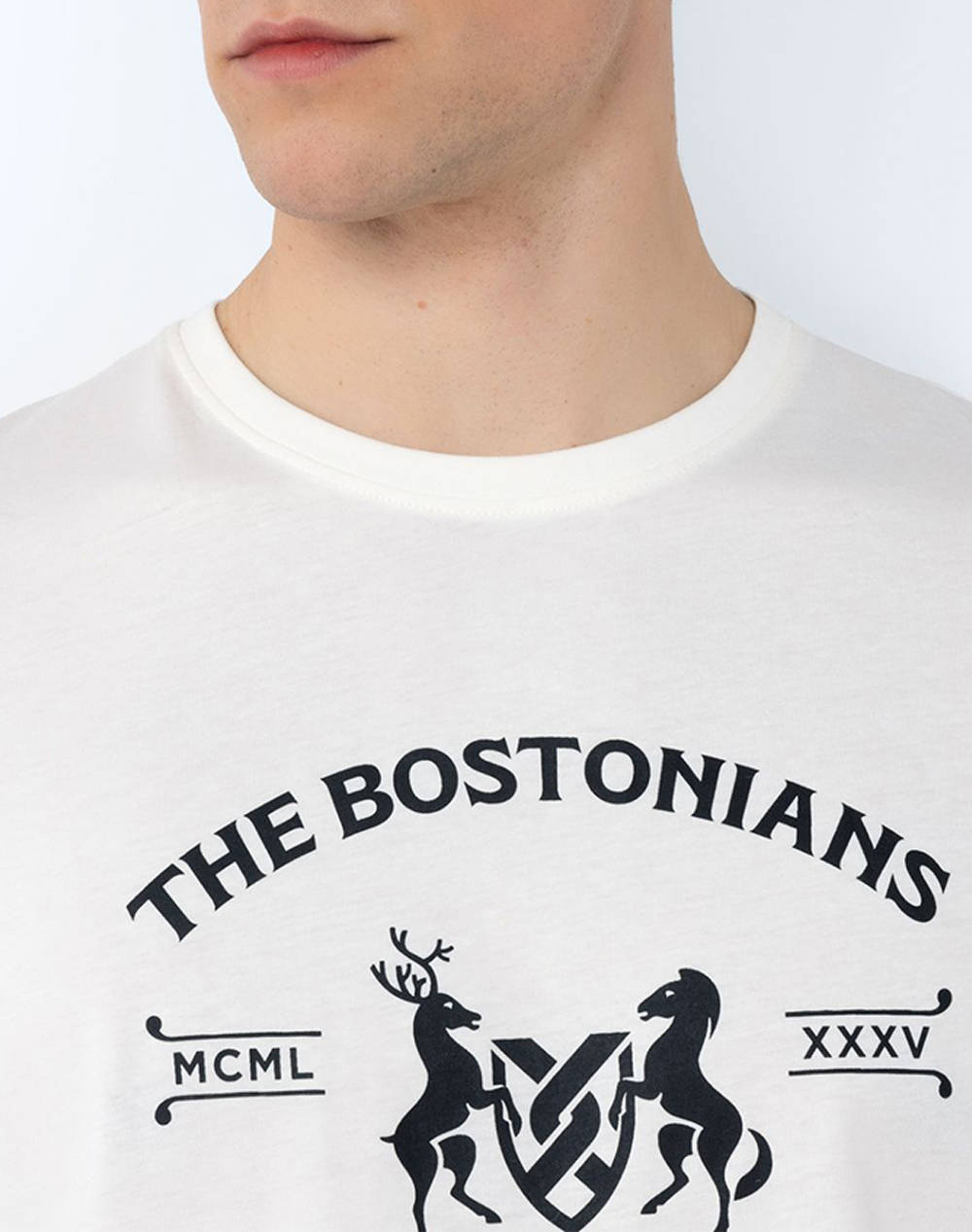 THE BOSTONIANS BLUZA T-SHIRT THE BOSTONIANS LOGO