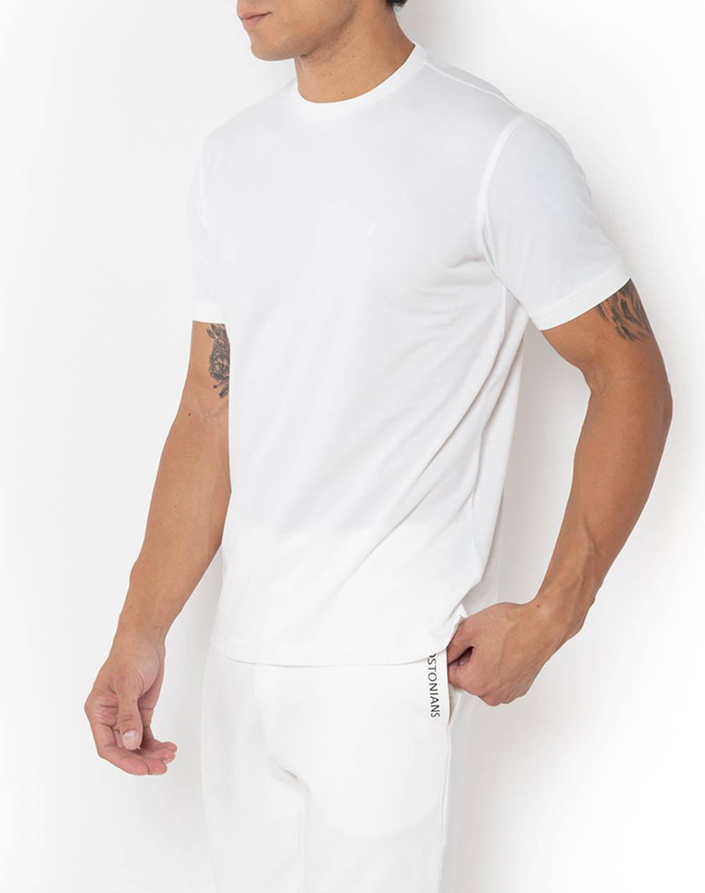 THE BOSTONIANS BLUZA T-SHIRT PIQUE TECH REGULAR FIT
