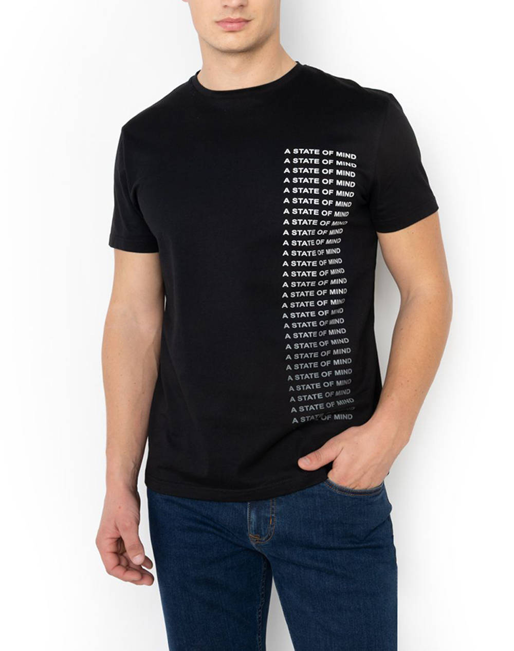 THE BOSTONIANS BLUZA A STATE OF MIND REGULAR FIT