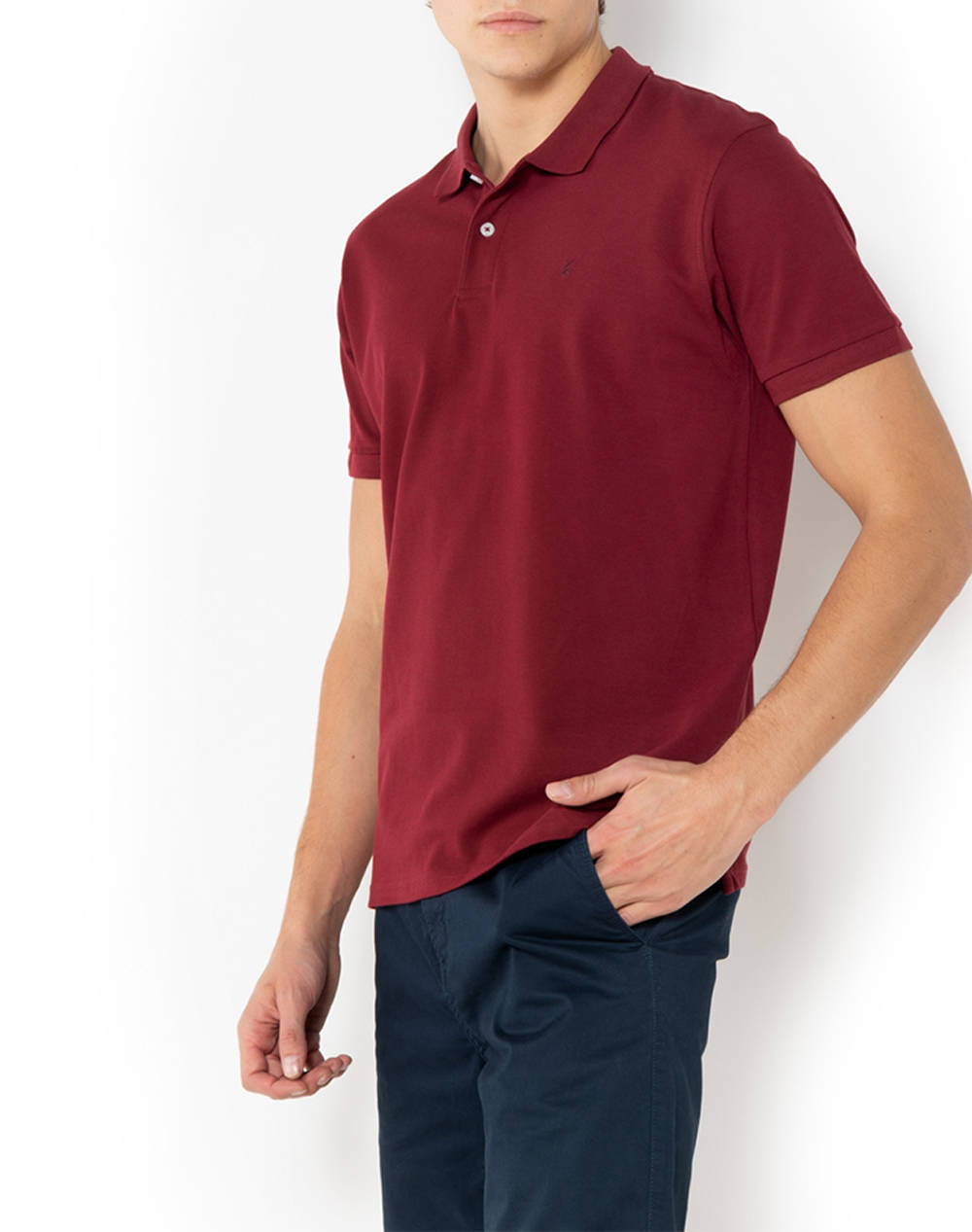 THE BOSTONIANS BLUZA POLO PIQUE REGULAR FIT