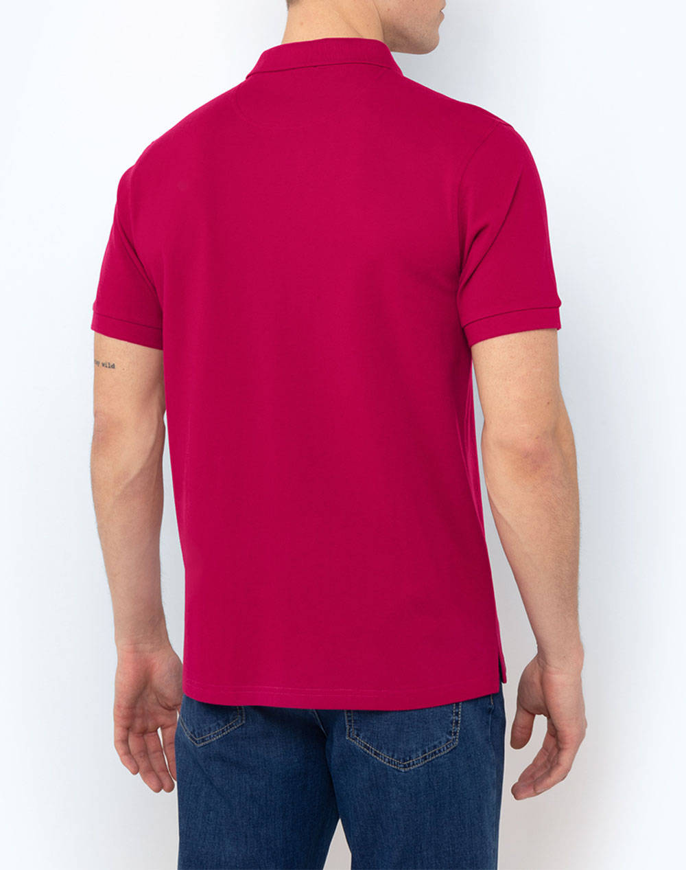 THE BOSTONIANS BLUZA POLO PIQUE REGULAR FIT