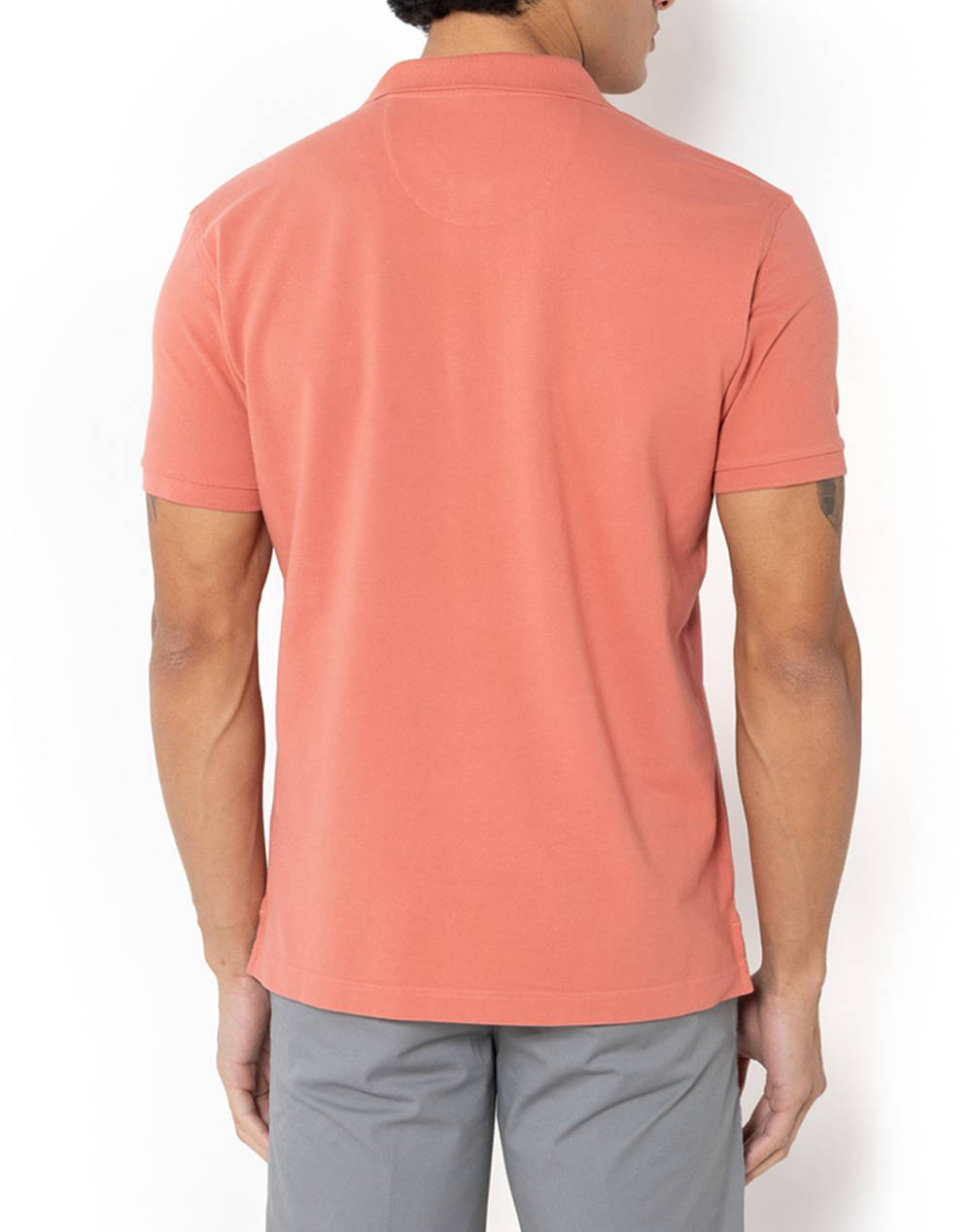 THE BOSTONIANS BLUZA POLO PIQUE DELAVE REGULAR FIT