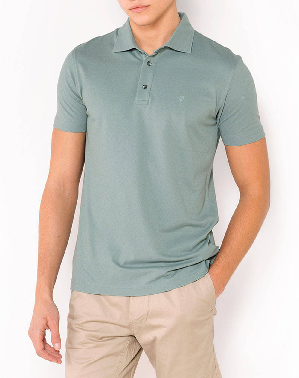 THE BOSTONIANS BLUZA POLO PIQUE TECH REGULAR FIT