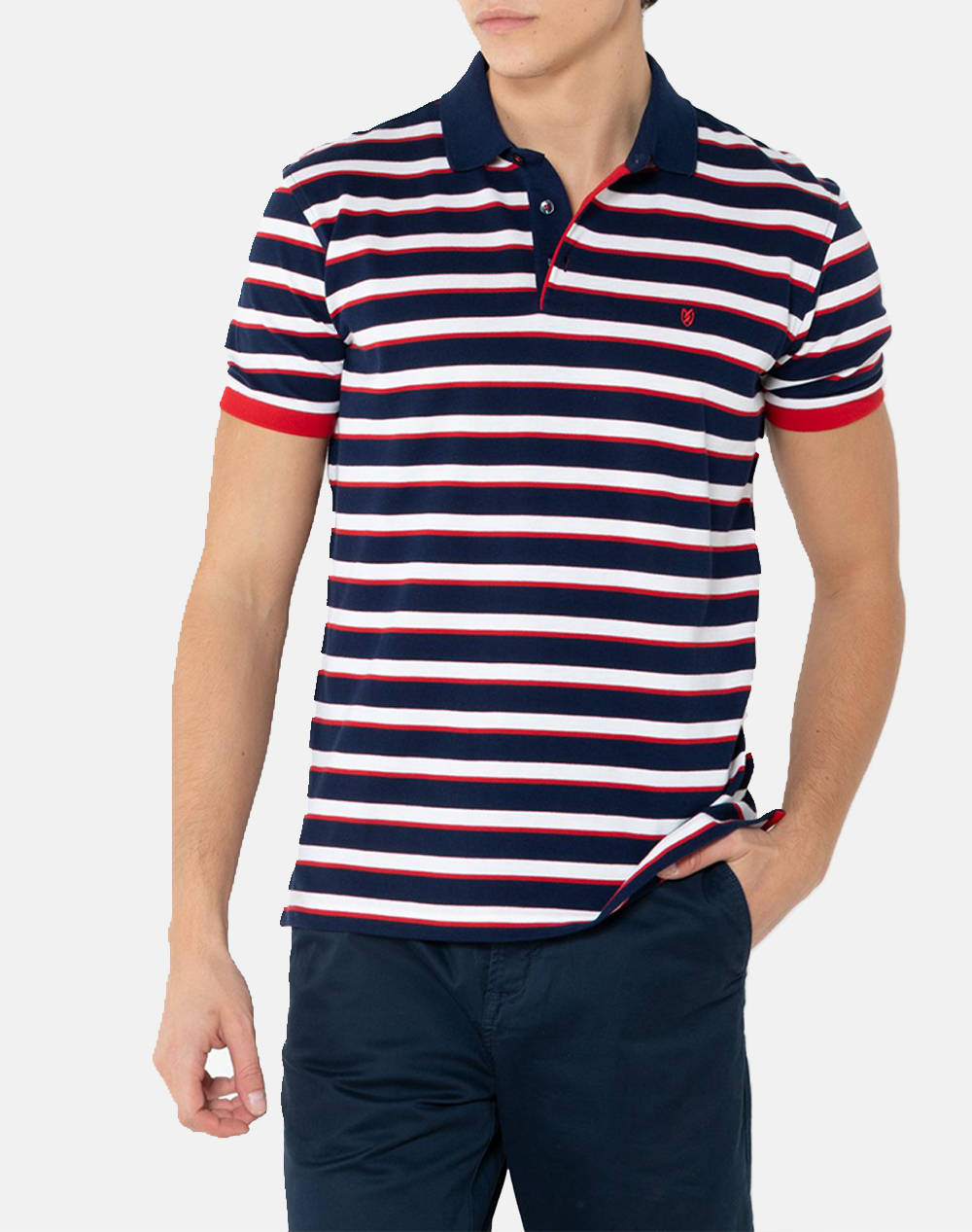 THE BOSTONIANS BLUZA ACORN POLO PIQUE REGULAR FIT