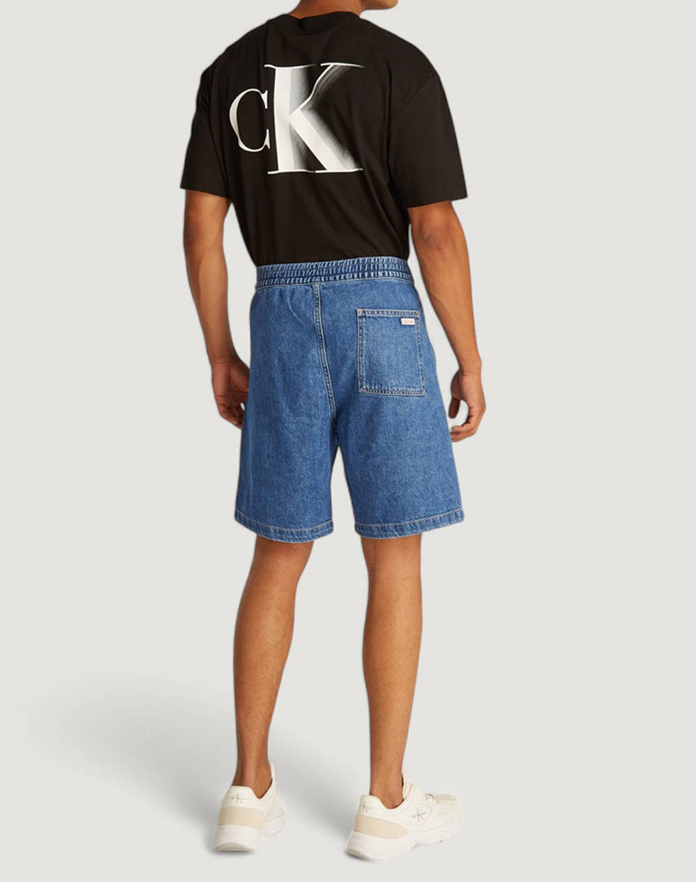 CALVIN KLEIN PULL ON RELAXED DENIM SHORT