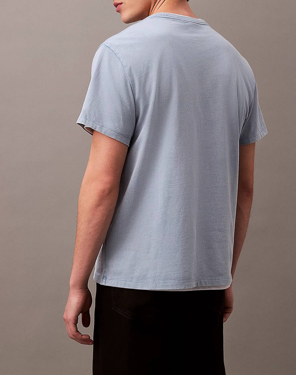 CALVIN KLEIN JEANS SS ACID WASH 20S CN TEE