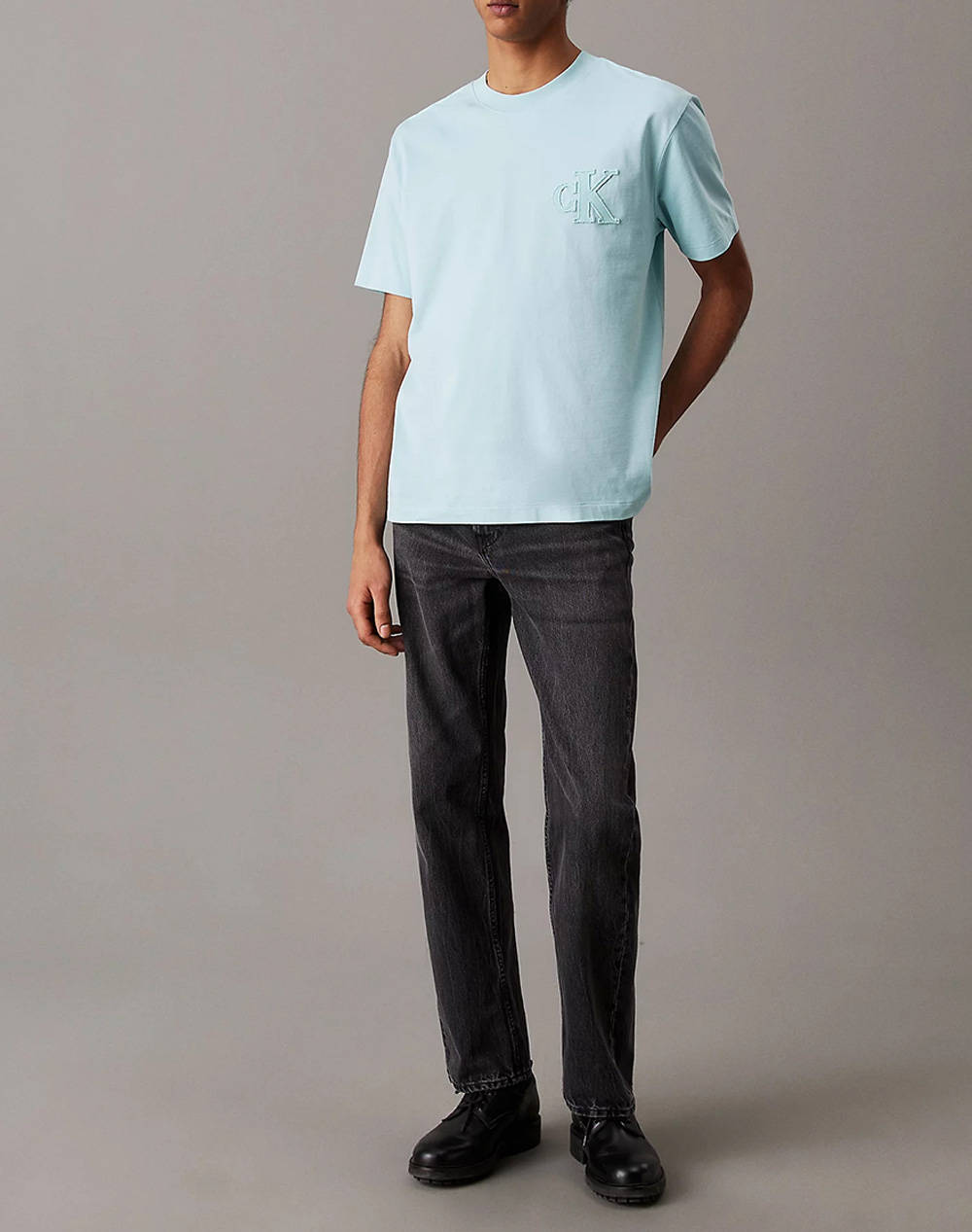 CALVIN KLEIN JEANS CK APPLIQUE TEE