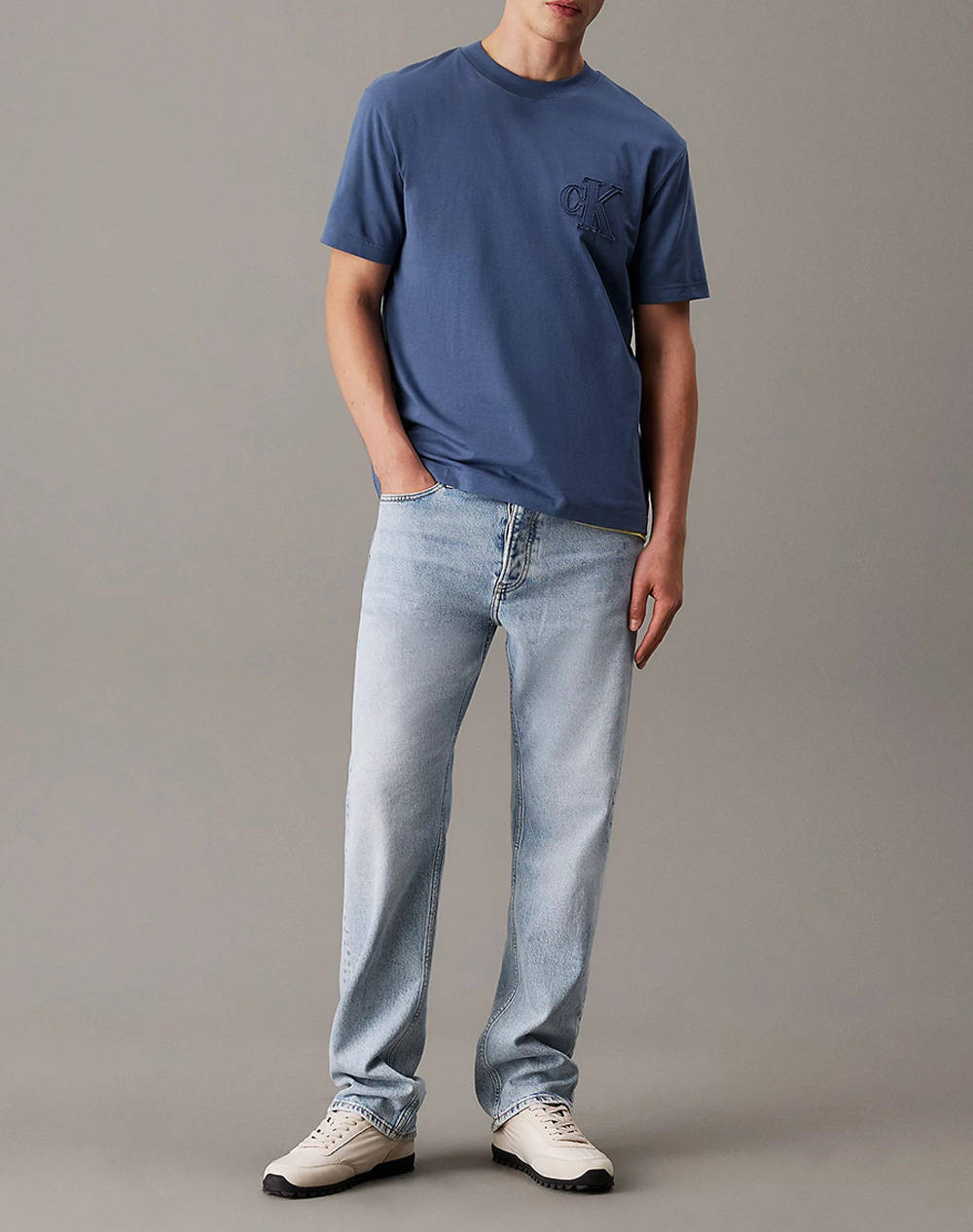 CALVIN KLEIN JEANS CK APPLIQUE TEE