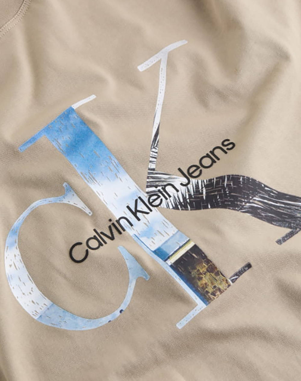 CALVIN KLEIN JEANS PHOTO MONOGRAM TEE