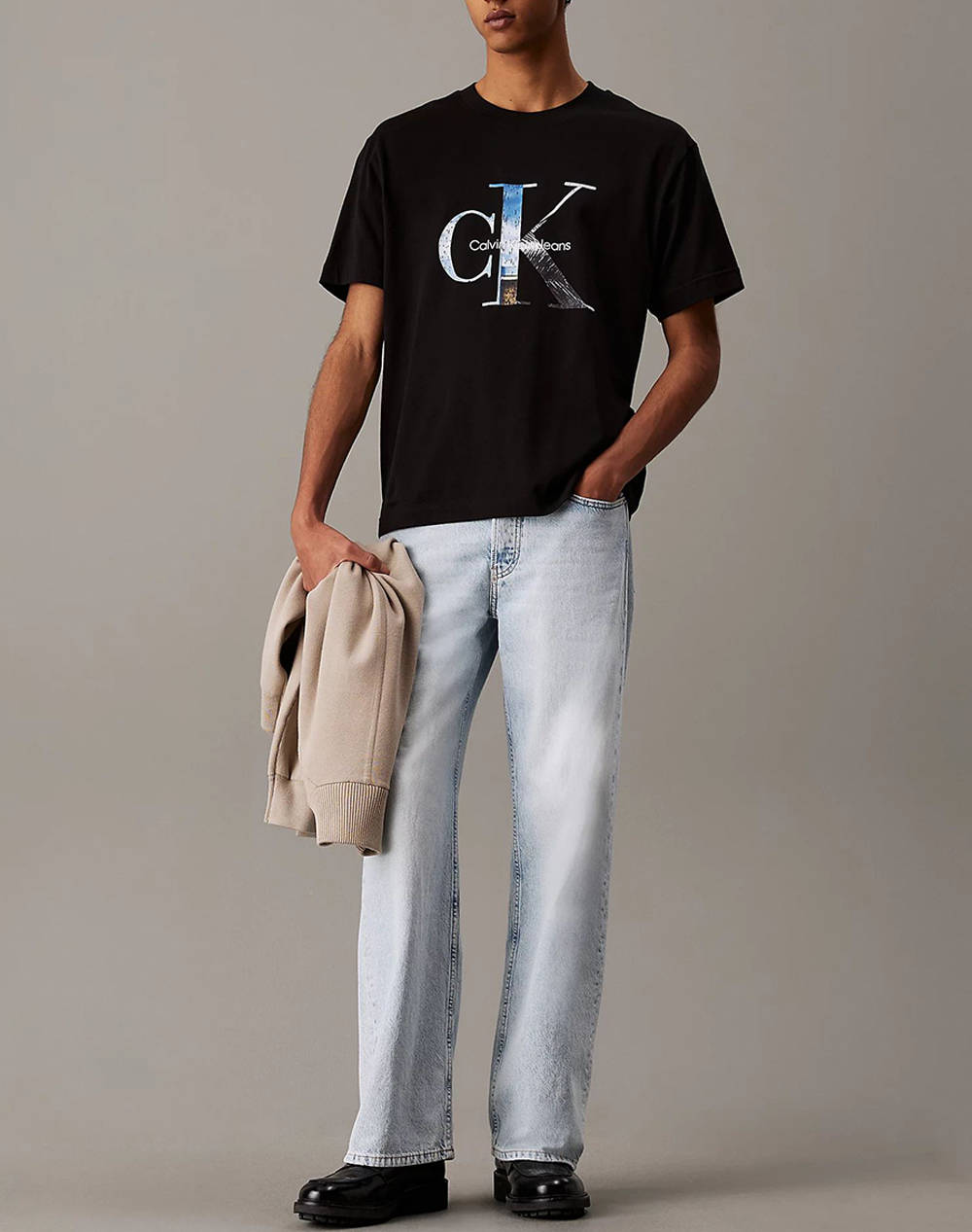 CALVIN KLEIN JEANS PHOTO MONOGRAM TEE