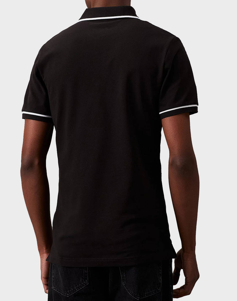 CALVIN KLEIN JEANS TIPPING SLIM POLO