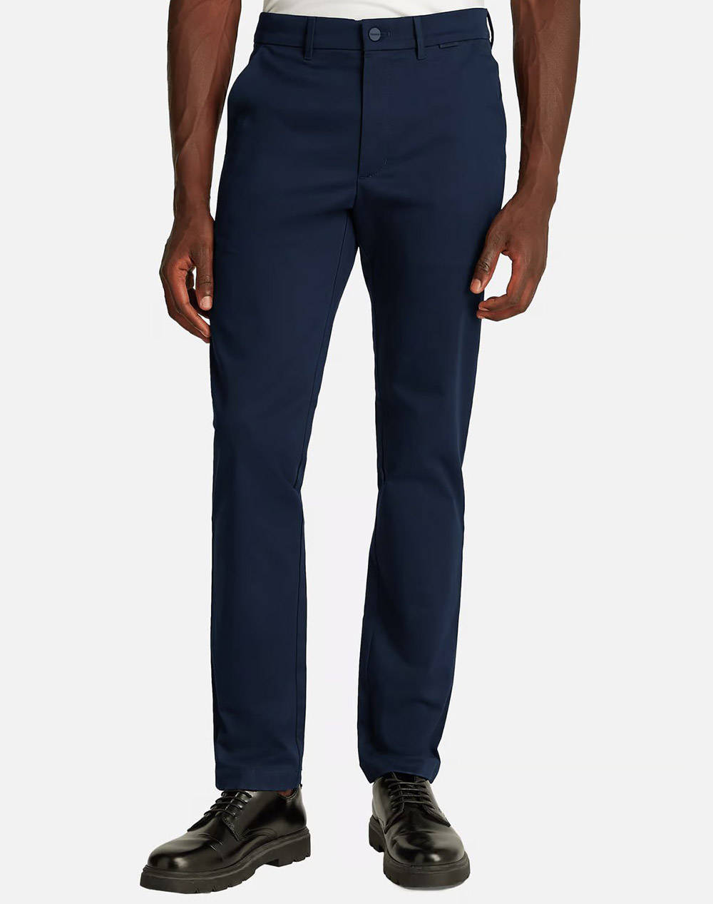 CALVIN KLEIN SATEEN STRETCH SLIM CHINO