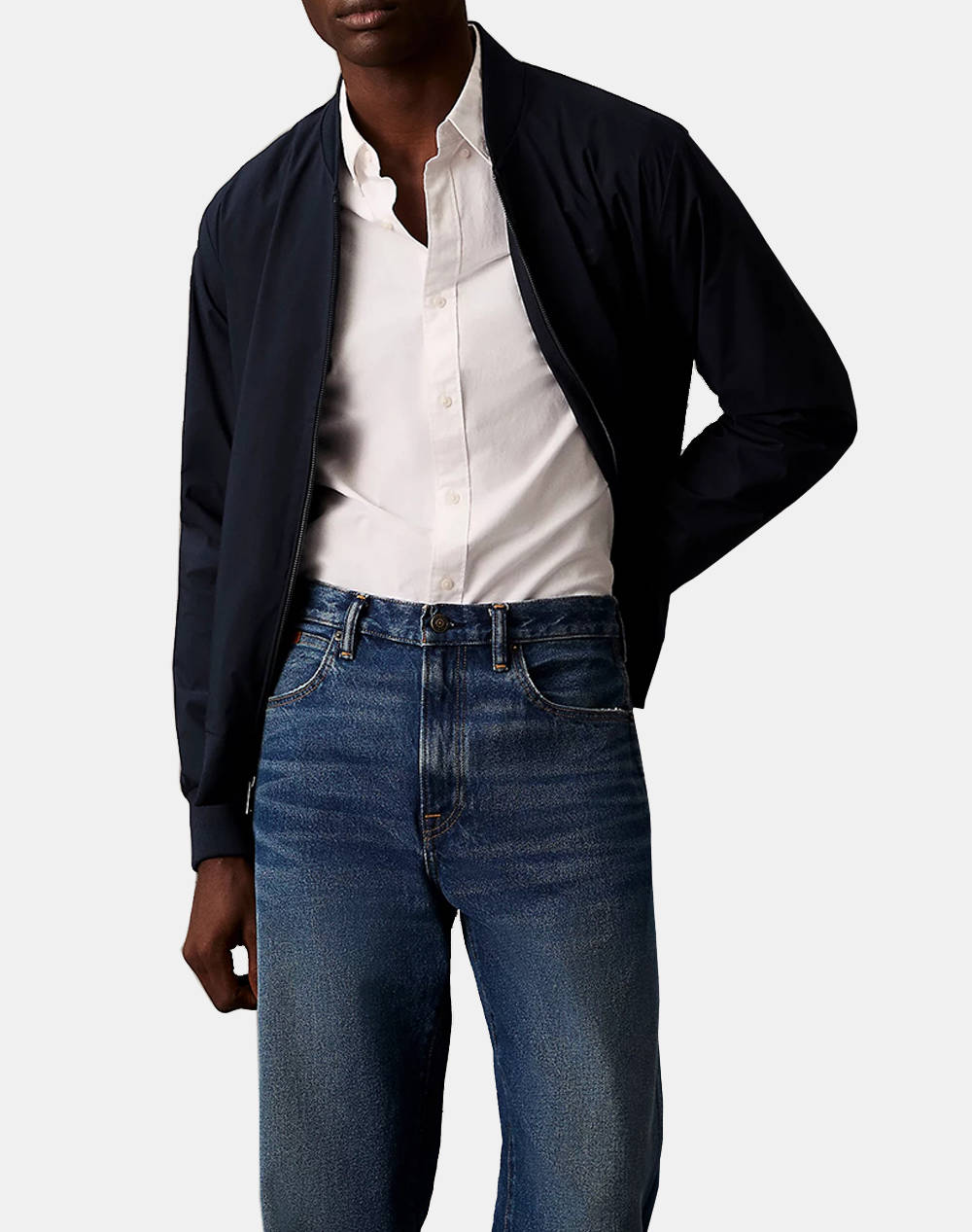 CALVIN KLEIN MATTE BOMBER