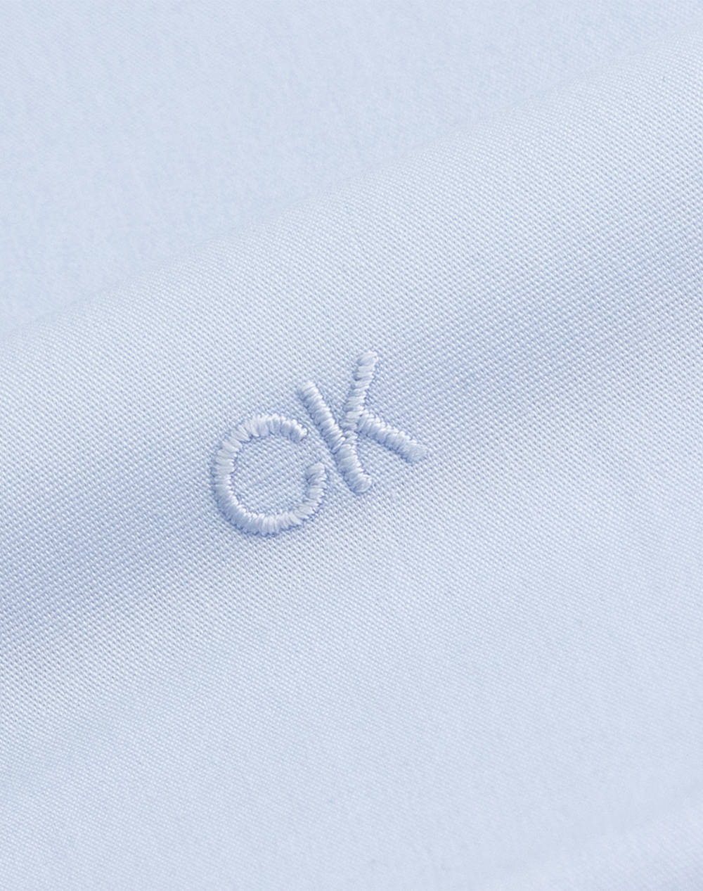 CALVIN KLEIN POPLIN STRETCH FITTED SHIRT