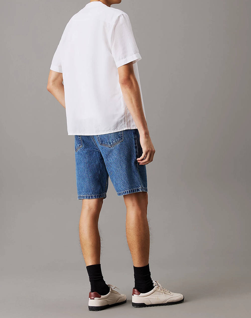CALVIN KLEIN LINEN COTTON CUBAN S/S SHIRT
