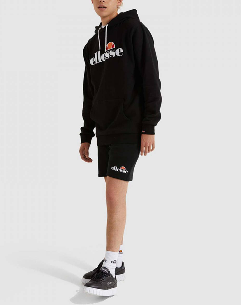 ELLESSE MENS CORE SILVAN FLEECE SHORT BERMUDE DE BARBATI