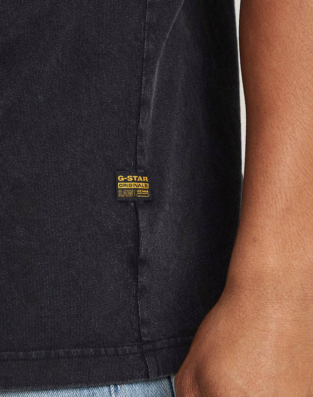 G-STAR Washed pocket r t