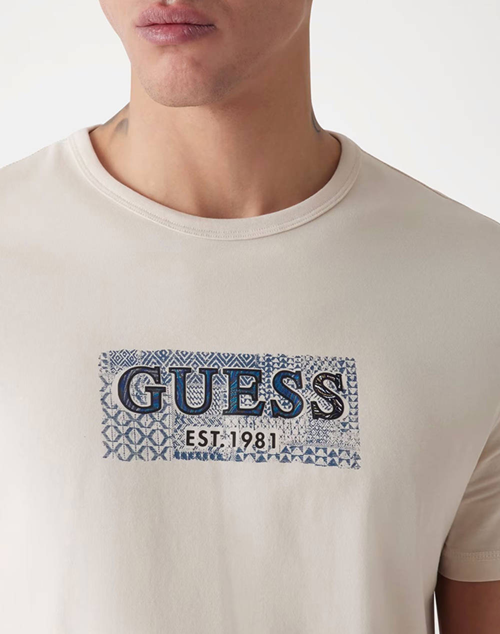 GUESS SS CN GUESS BOX TEE BLUZA DE BARBATI