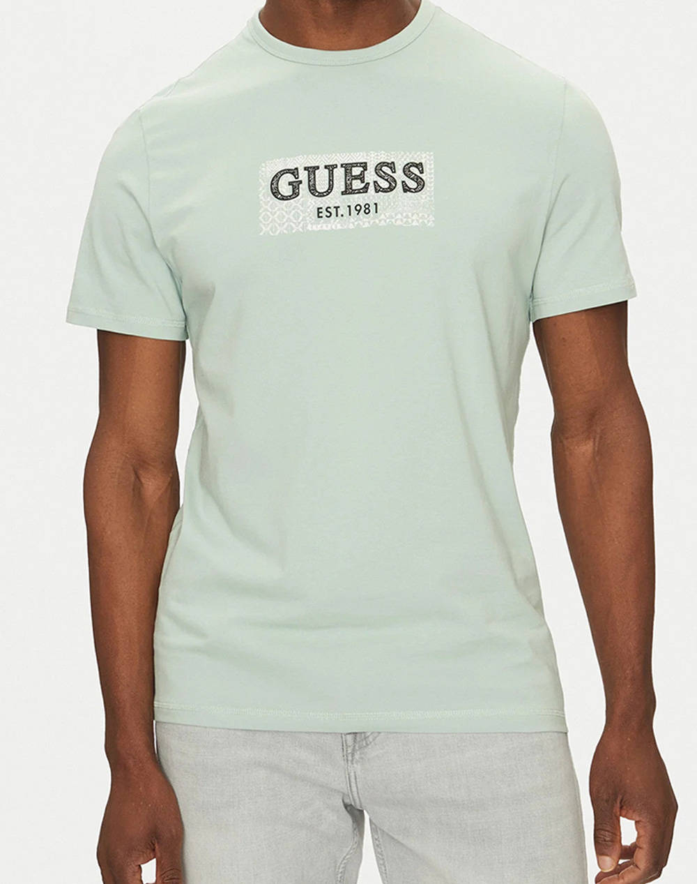 GUESS SS CN GUESS BOX TEE BLUZA DE BARBATI