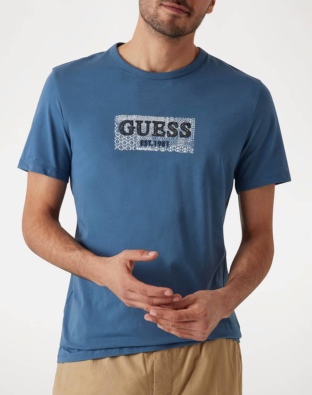 GUESS SS CN GUESS BOX TEE BLUZA DE BARBATI