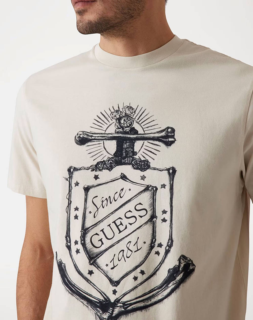 GUESS SS BSC DEEP SEA TEE BLUZA DE BARBATI