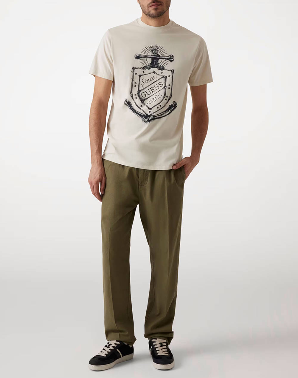GUESS SS BSC DEEP SEA TEE BLUZA DE BARBATI
