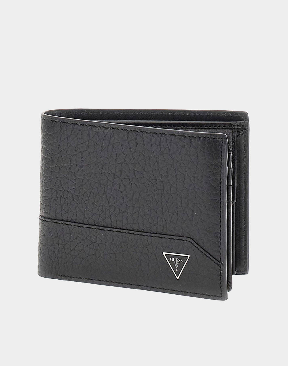 GUESS BRCLN BLFLD W S FLT W COIN PKT PORTOFEL DE BARBATI (Dimensiuni: 12 x 9.5 x 2.5cm.)