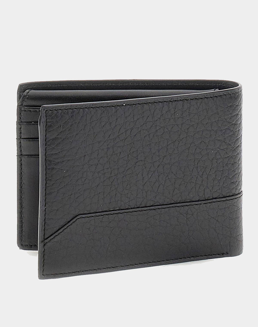 GUESS BRCLN BLFLD W S FLT W COIN PKT PORTOFEL DE BARBATI (Dimensiuni: 12 x 9.5 x 2.5cm.)