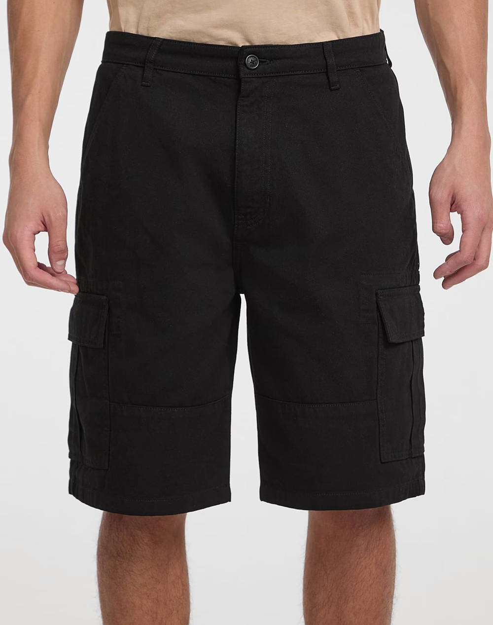GUESS JEANS GJ CARGO CHINO SHORT - ECO ORG CO CLASSIC RG TWILL340 PANTALONI SCURTI DE BARBATI