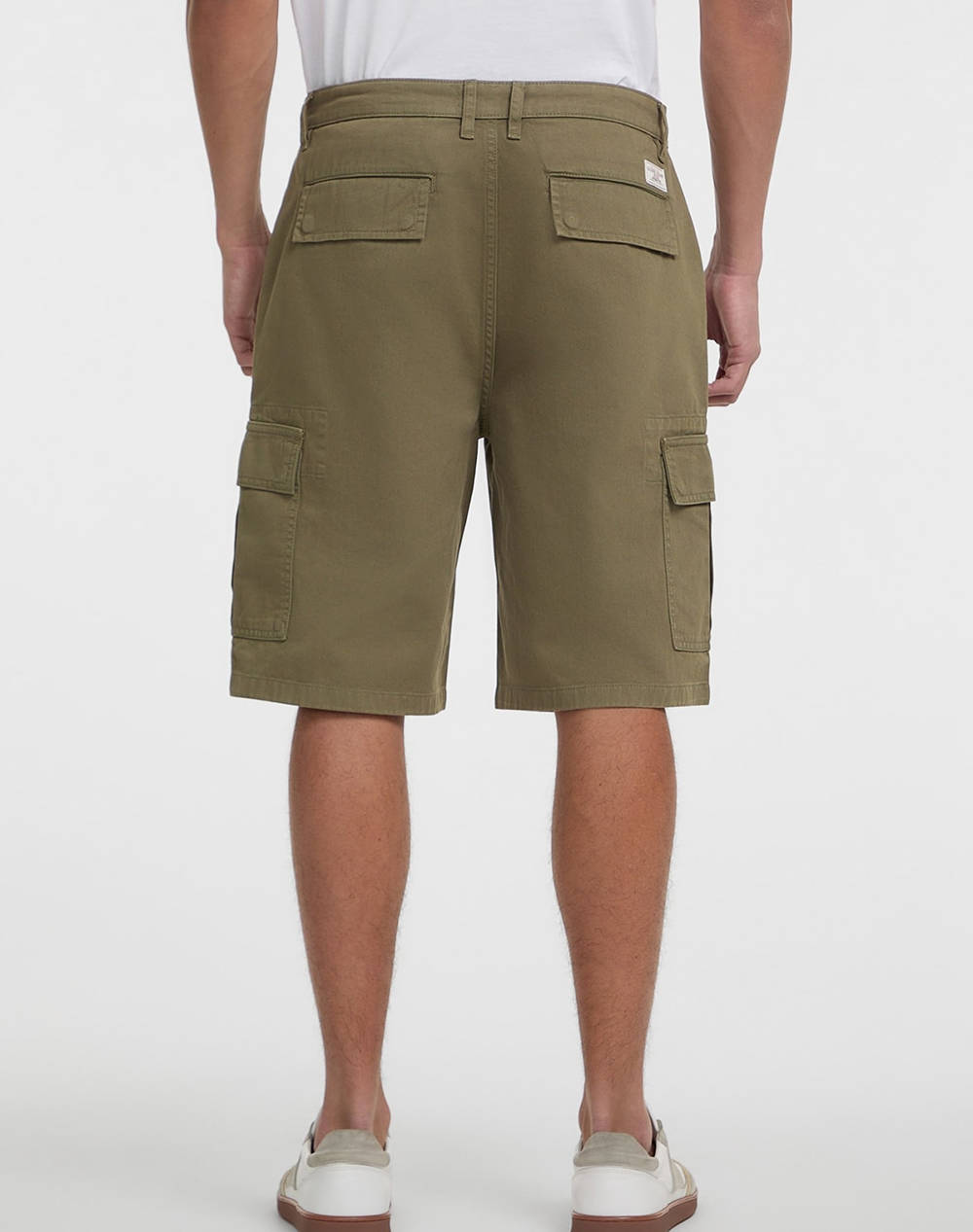 GUESS JEANS GJ CARGO CHINO SHORT - ECO ORG CO CLASSIC RG TWILL340 PANTALONI SCURTI DE BARBATI