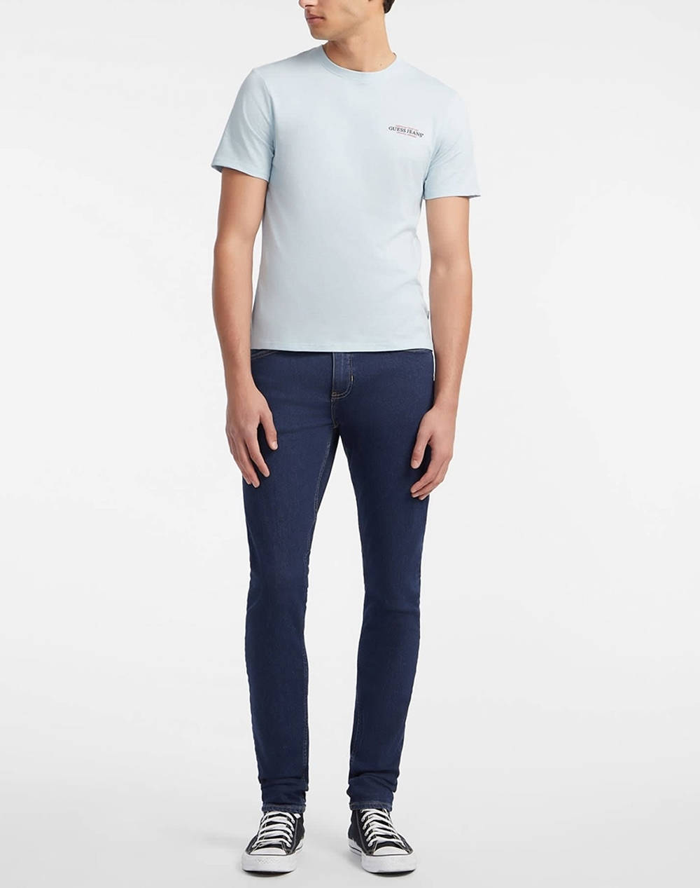GUESS JEANS GJ SS CN SLIM AMERICAN TR TEE BLUZA DE BARBATI