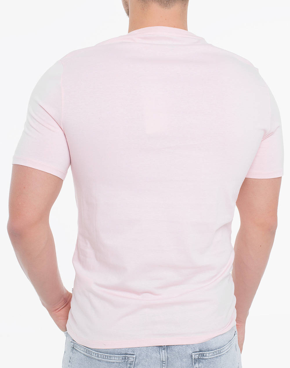 GUESS JEANS GJ SS CN SLIM LOGO EMBRO TEE BLUZA DE BARBATI