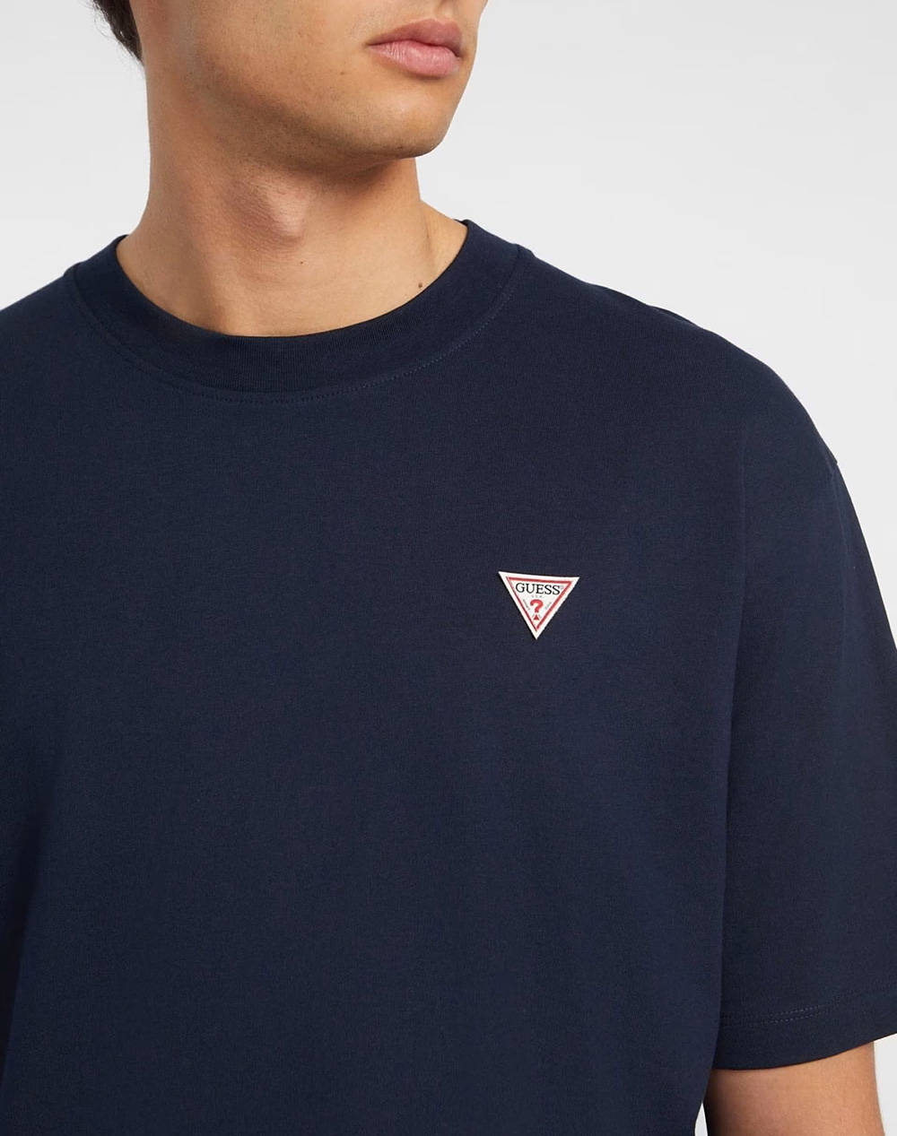 GUESS JEANS GJ SS CN OS MINI TRIANGLE TEE BLUZA DE BARBATI
