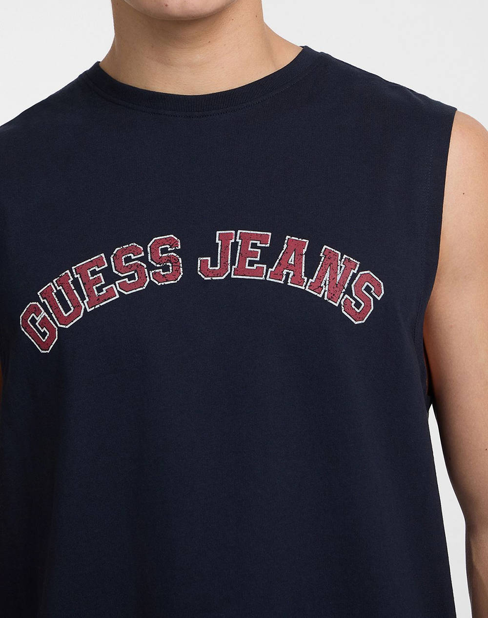 GUESS JEANS GJ MUSCLE COLLEGIATE - ORGANIC COTTON 160GSM BLUZA DE BARBATI