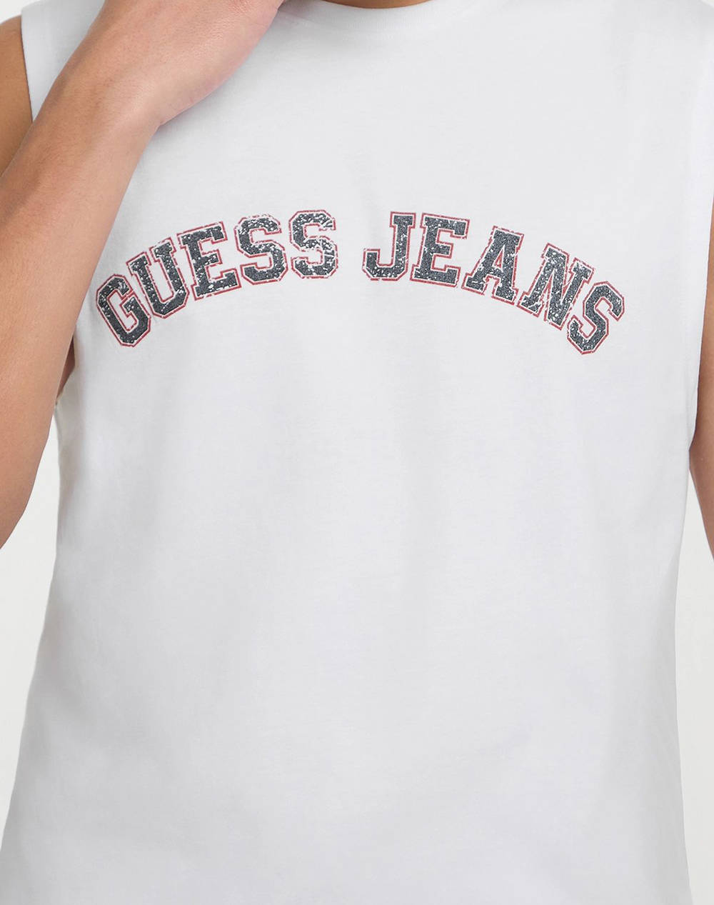 GUESS JEANS GJ MUSCLE COLLEGIATE - ORGANIC COTTON 160GSM BLUZA DE BARBATI