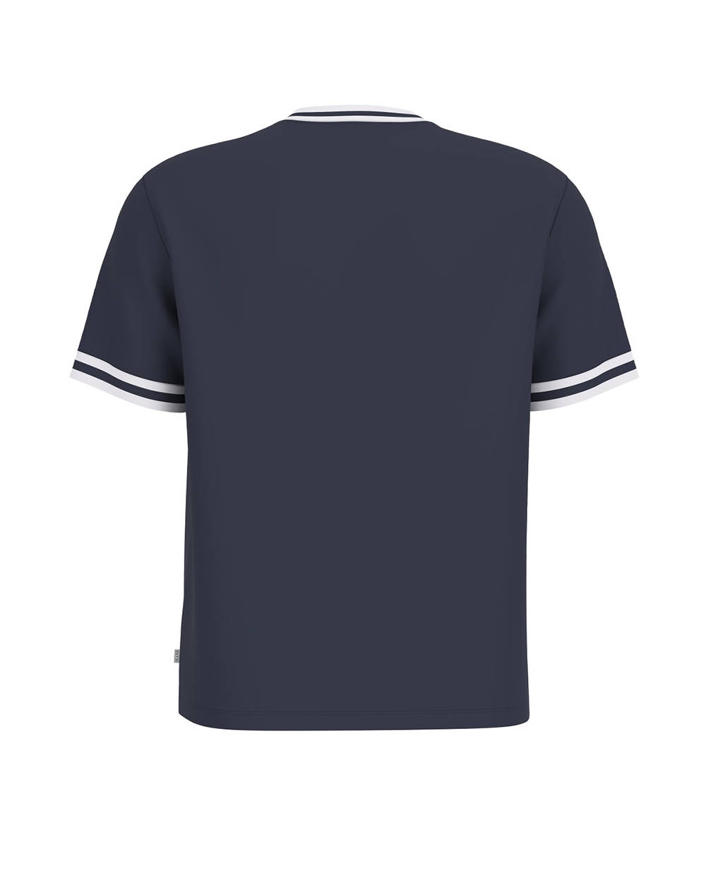 GUESS JEANS GJ SS CN REG HENLEY - ORGANIC CO SLUB JERSEY BLUZA DE BARBATI