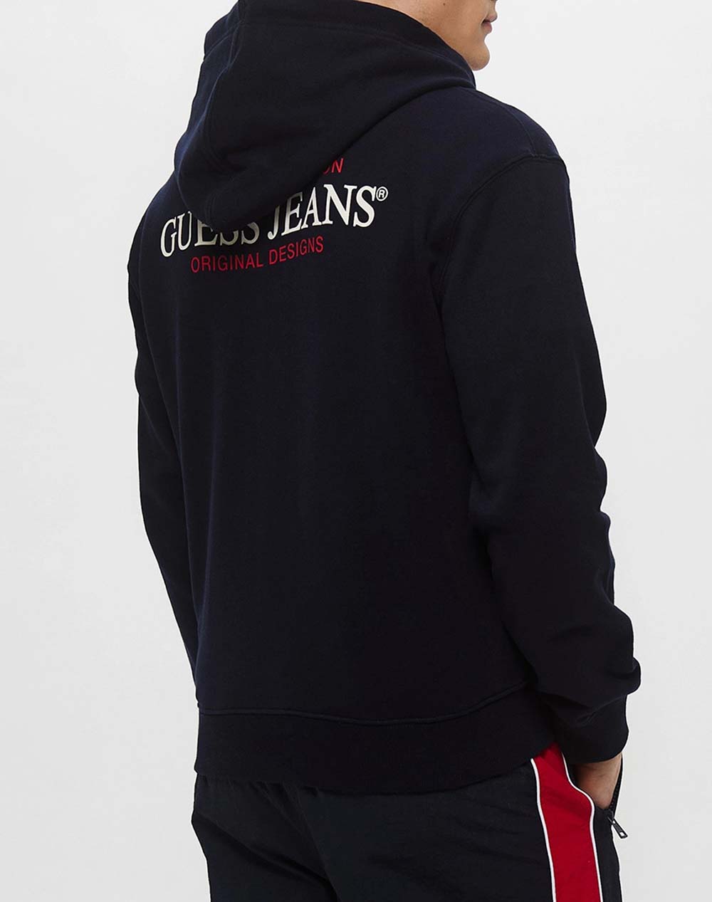 GUESS JEANS GJ ZIP HOOD REG AM TRAD SWEAT BLUZA TRENING DE BARBATI