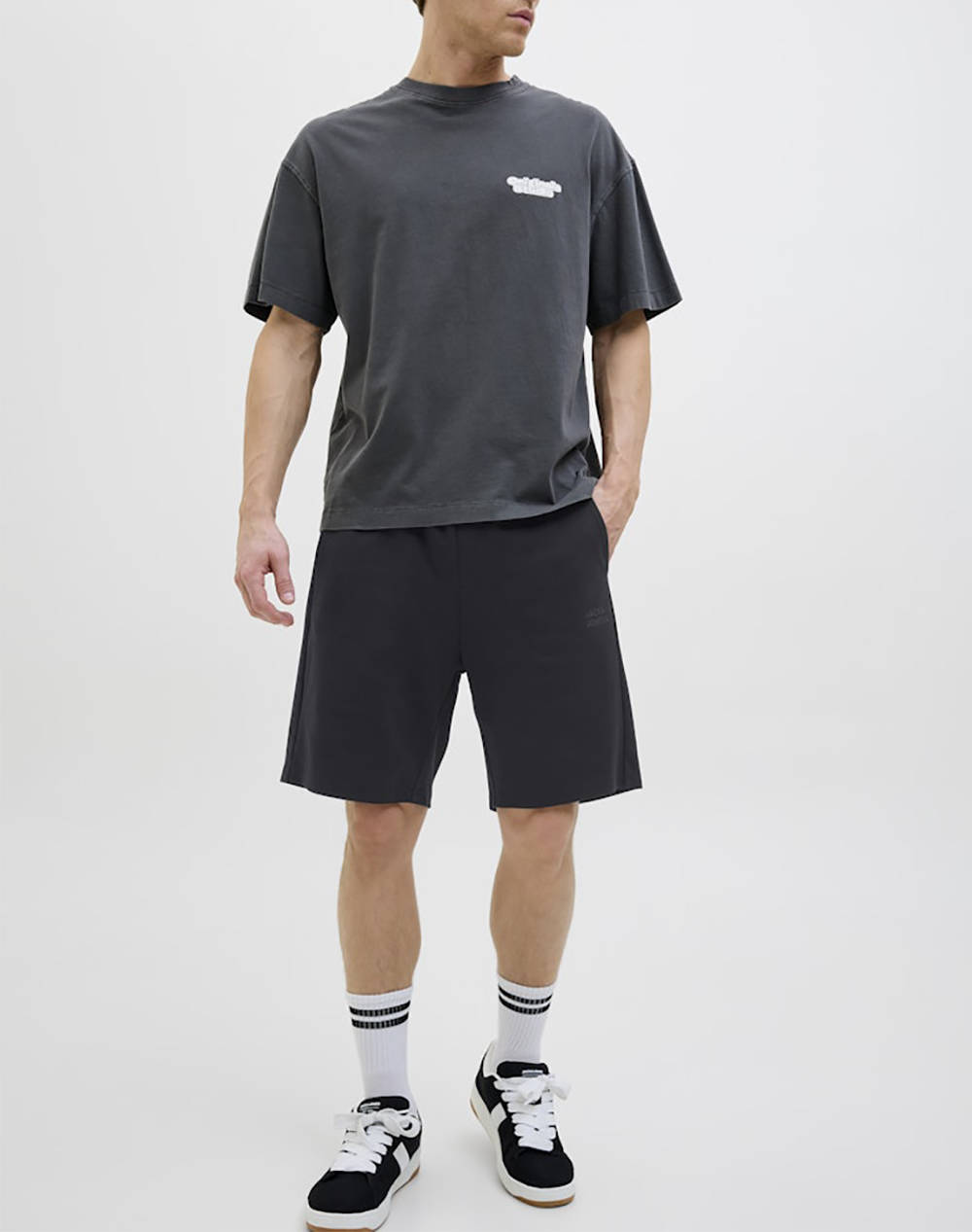JACK&JONES JPSTKANE MATTY SWEAT SHORTS MID