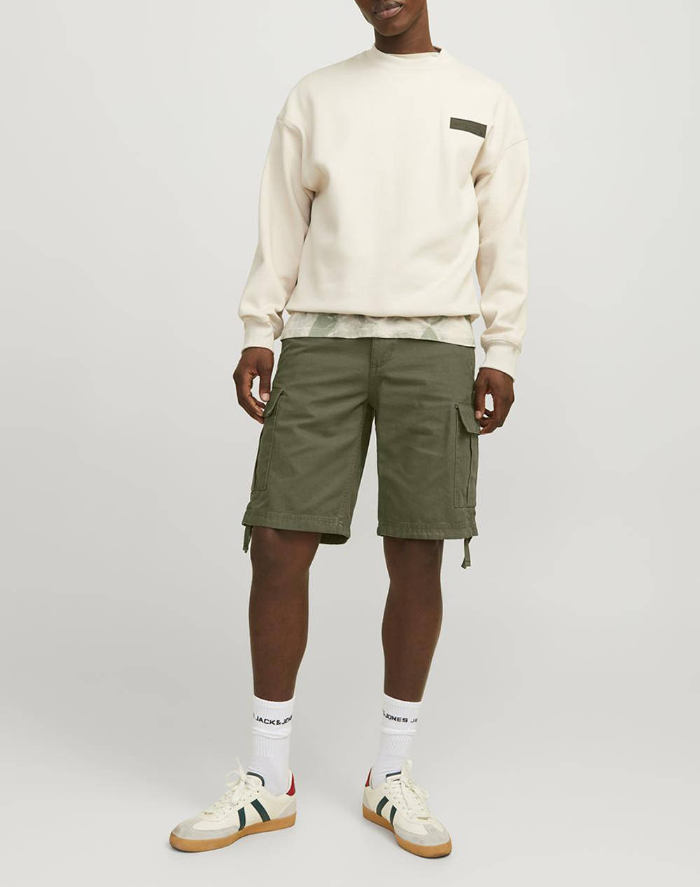 JACK&JONES JPSTCOLE BARKLEY CARGO SHORTS MID SN