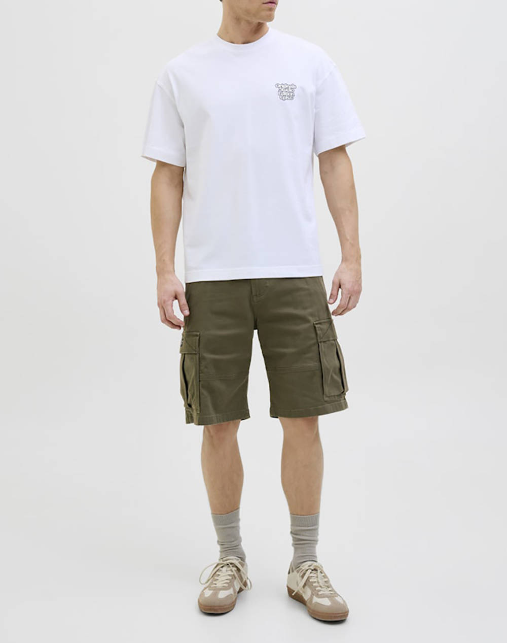 JACK&JONES JPSTCOLE JJJONNIE CARGO SHORTS MID