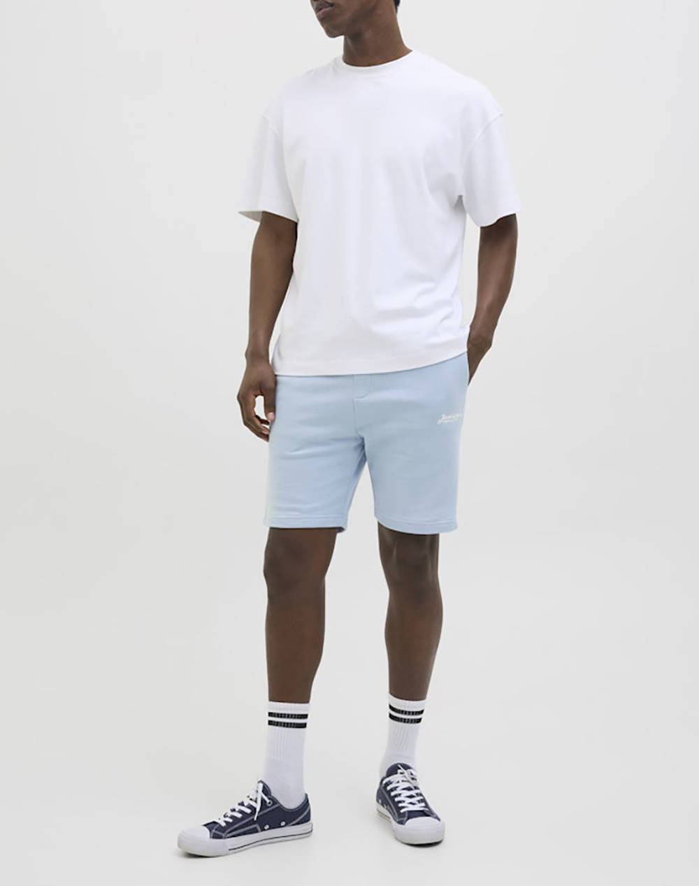 JACK&JONES JPSTGORDON BEAU SWEAT SHORTS MID