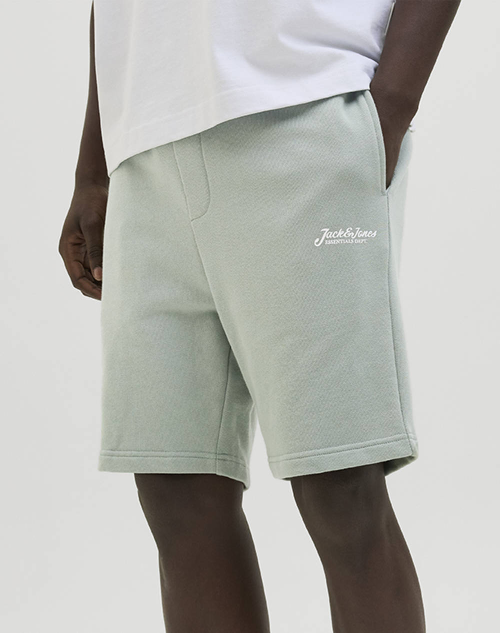 JACK&JONES JPSTGORDON BEAU SWEAT SHORTS MID